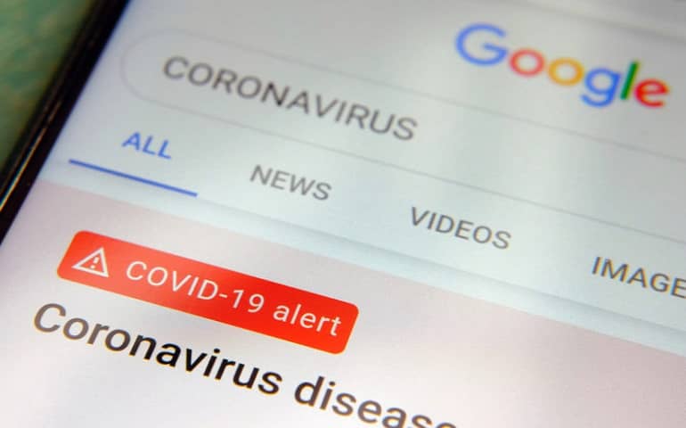 Google Maps Search shows Vaccine Locations featured image