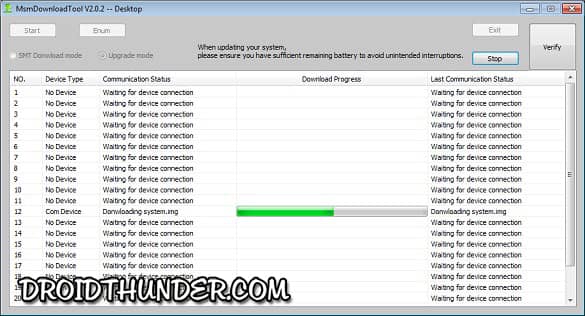How to Flash using MSM Download Tool