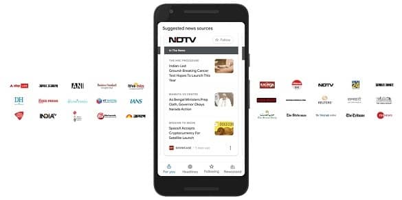 Google launches News Showcase with 30 Publishers in India