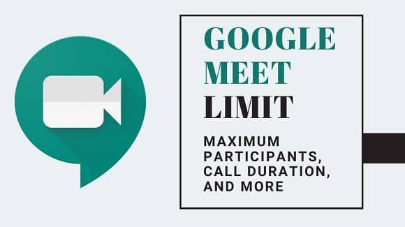 2021 google limit meet participant Google Meet