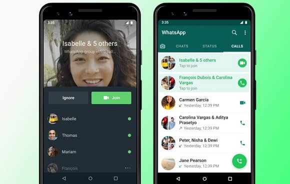 WhatsApp rolls out Joinable Group Call Feature