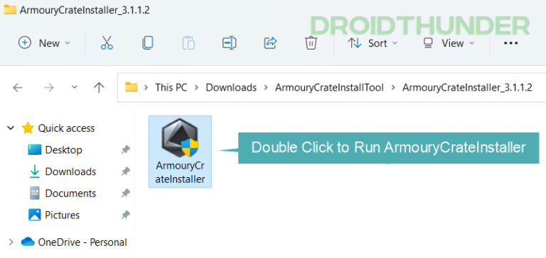 armory crate installer armory crate installer