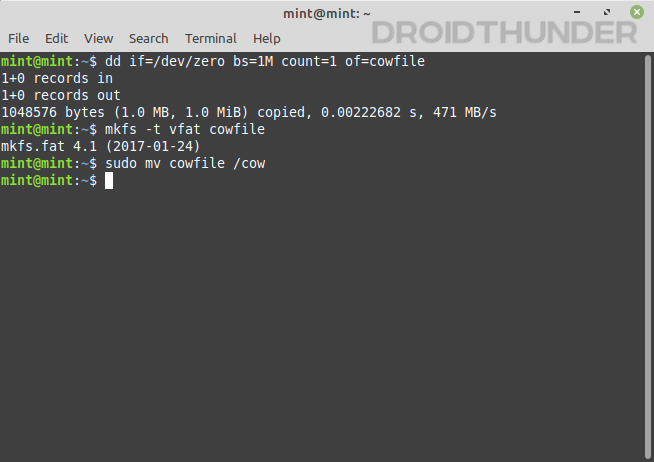 Commands to resolve cannonical path cowfile error