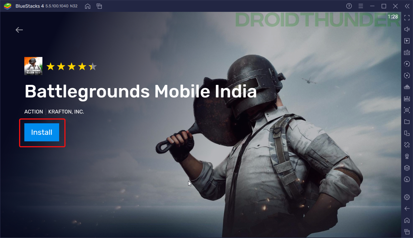 Install Battlegrounds Mobile India (BGMI)