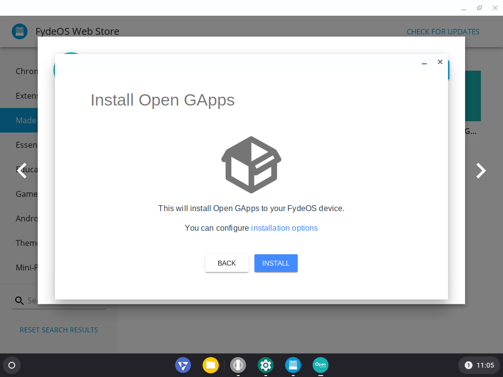 Install Chrome OS on VMWare with FydeOS  Play Store Support  - 31