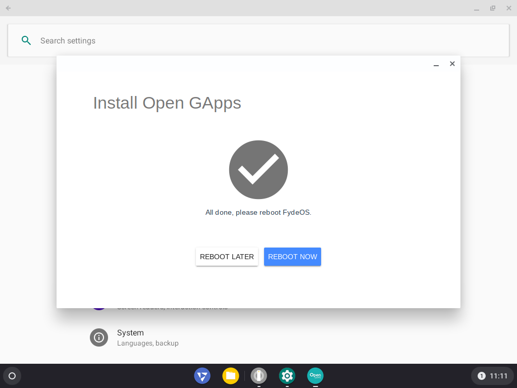 Install Chrome OS on VMWare with FydeOS  Play Store Support  - 95