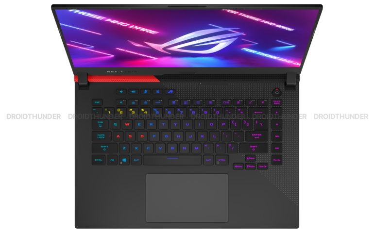 ASUS ROG Strix G15 Top View