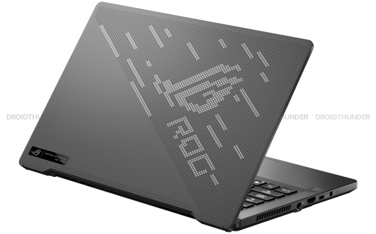 ASUS ROG Zephyrus G14 Back View Ports