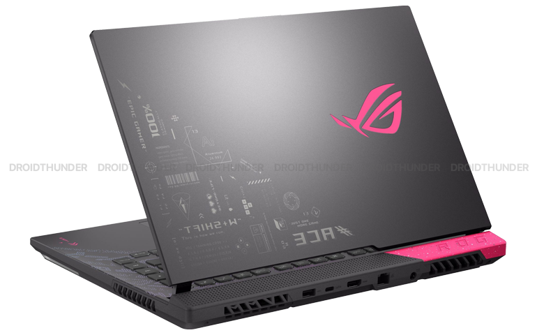 ASUS ROG Strix G15 Back View Ports