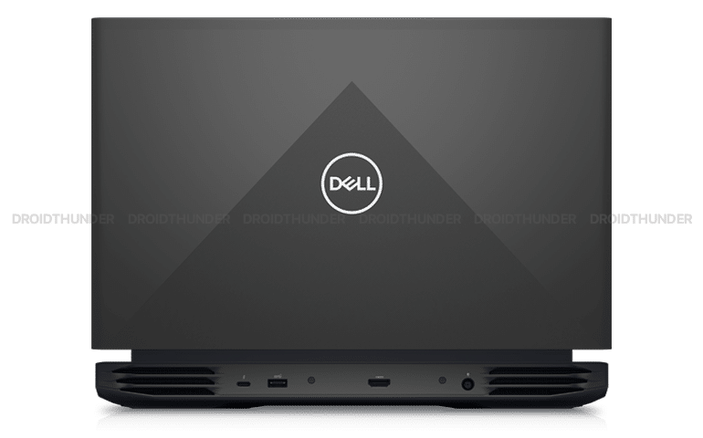 Dell G15 5510 Back View with Ports