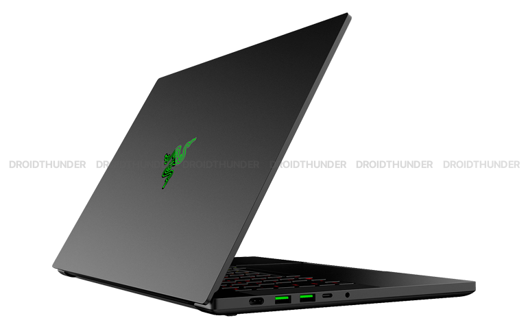 Razer Blade 15 Advanced Late 2021 Back Panel Snake Logo