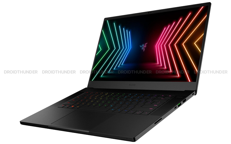 Razer Blade 15 Advanced Late 2021 Lid Open