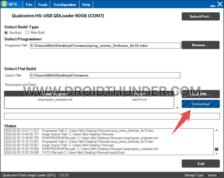 How to Use QFIL Tool to Flash Stock Firmware