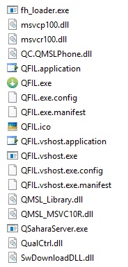 QFIL Tool files