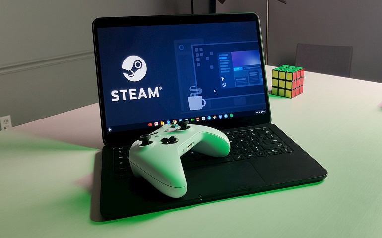 Run Steam games on Chromebook