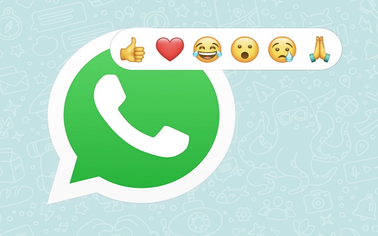 WhatsApp Emoji Reactions