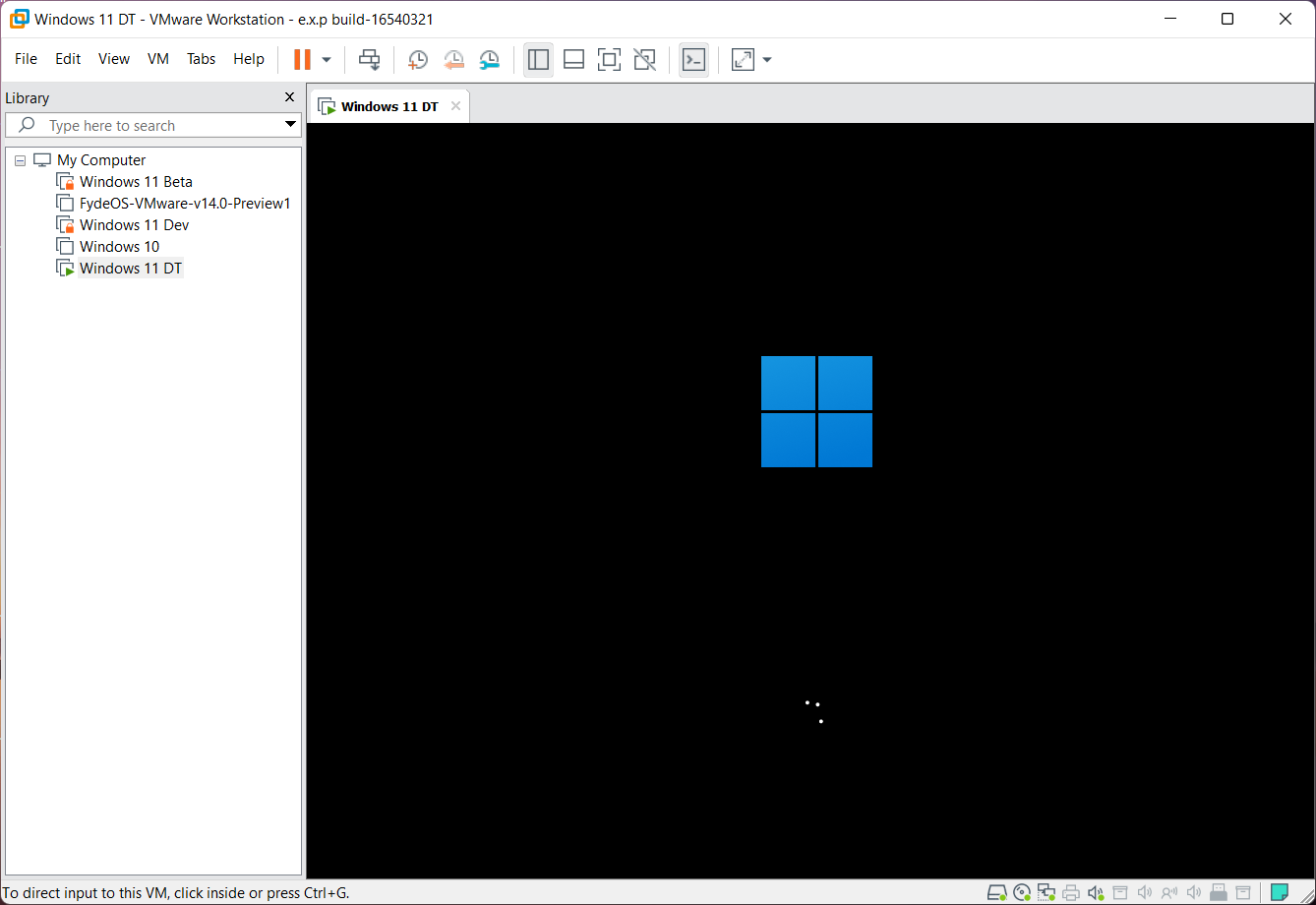 Windows 11 Boot animation