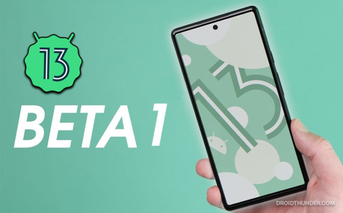 Google releases Android 13 Beta 1 for Pixel devices