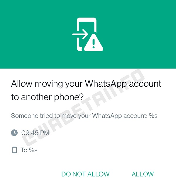 WhatsApp testing Login Approval feature
