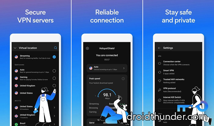 Hotspot Shield app