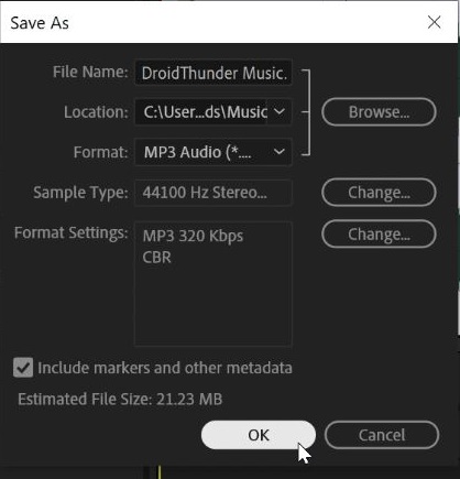 Save As Mp3 Adobe Audition