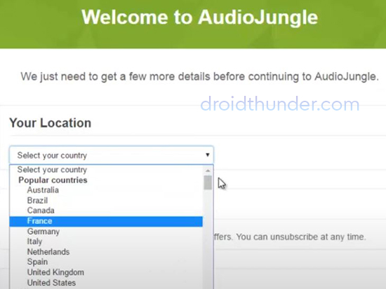 Save Location Audio Jungle