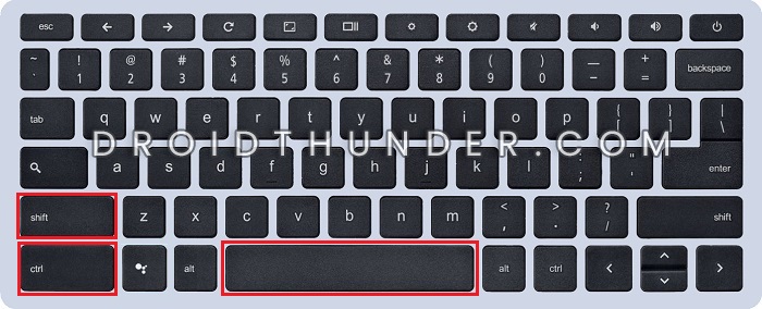Change Chromebook Keyboard Input language