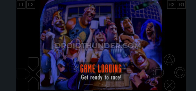 Roadrash game loading on Android