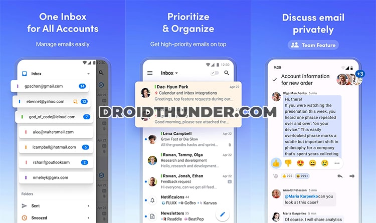 Spark Email to be productive