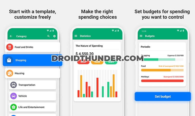 Wallet Budget Expense Tracker app