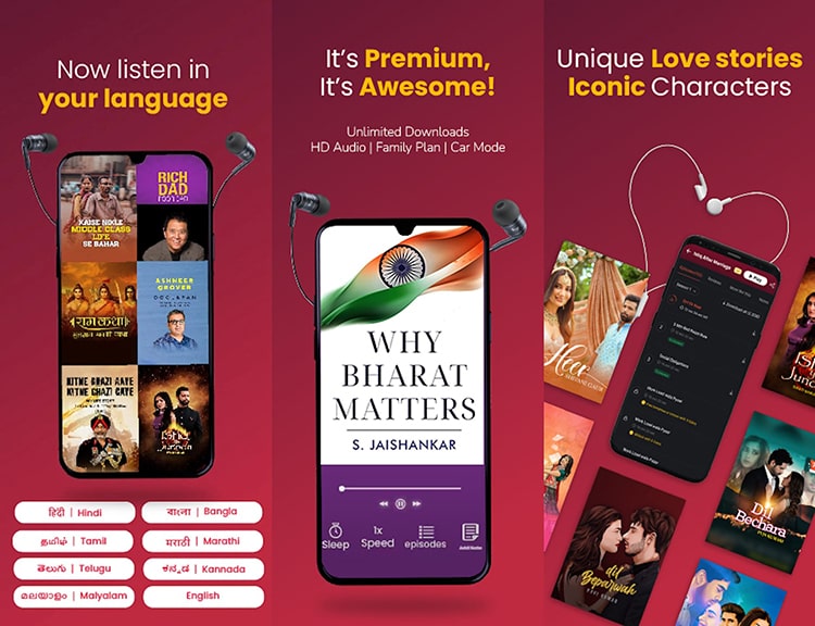 Kuku FM Audiobook App
