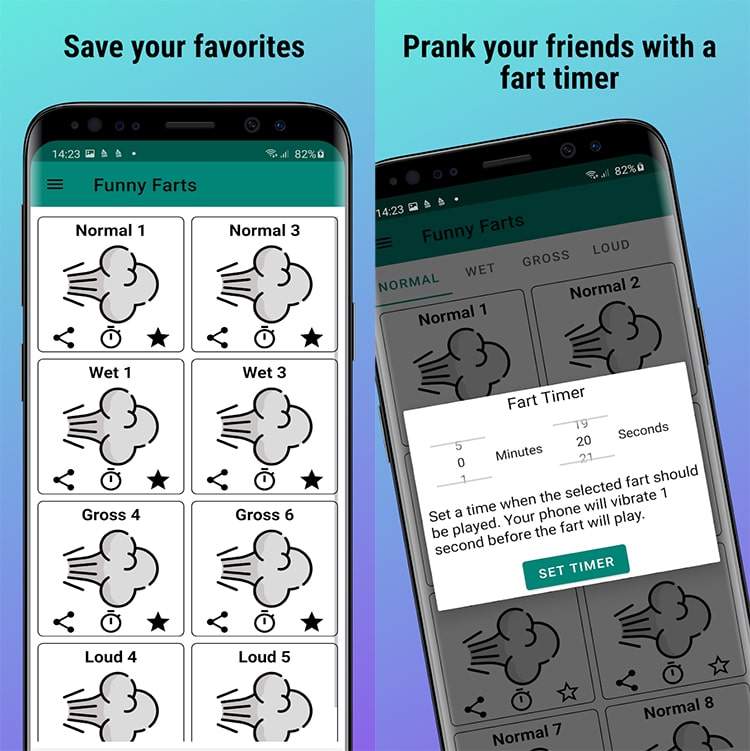 Funny Farts sound app for Android
