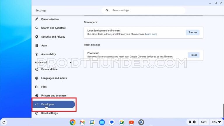How to enable Linux on Chromebook - (3 Simple Steps)
